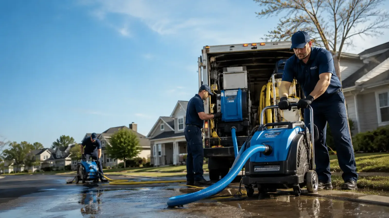 Flood Damage Cleanup in Java, SD